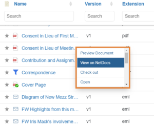 netDocShare helps to view any document in NetDocuments
