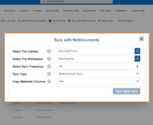 netDocShare-sync