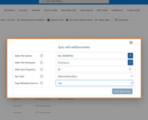 netDocShare-sync