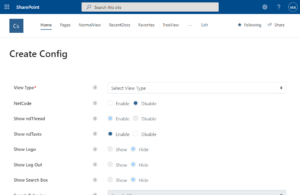 Create Config