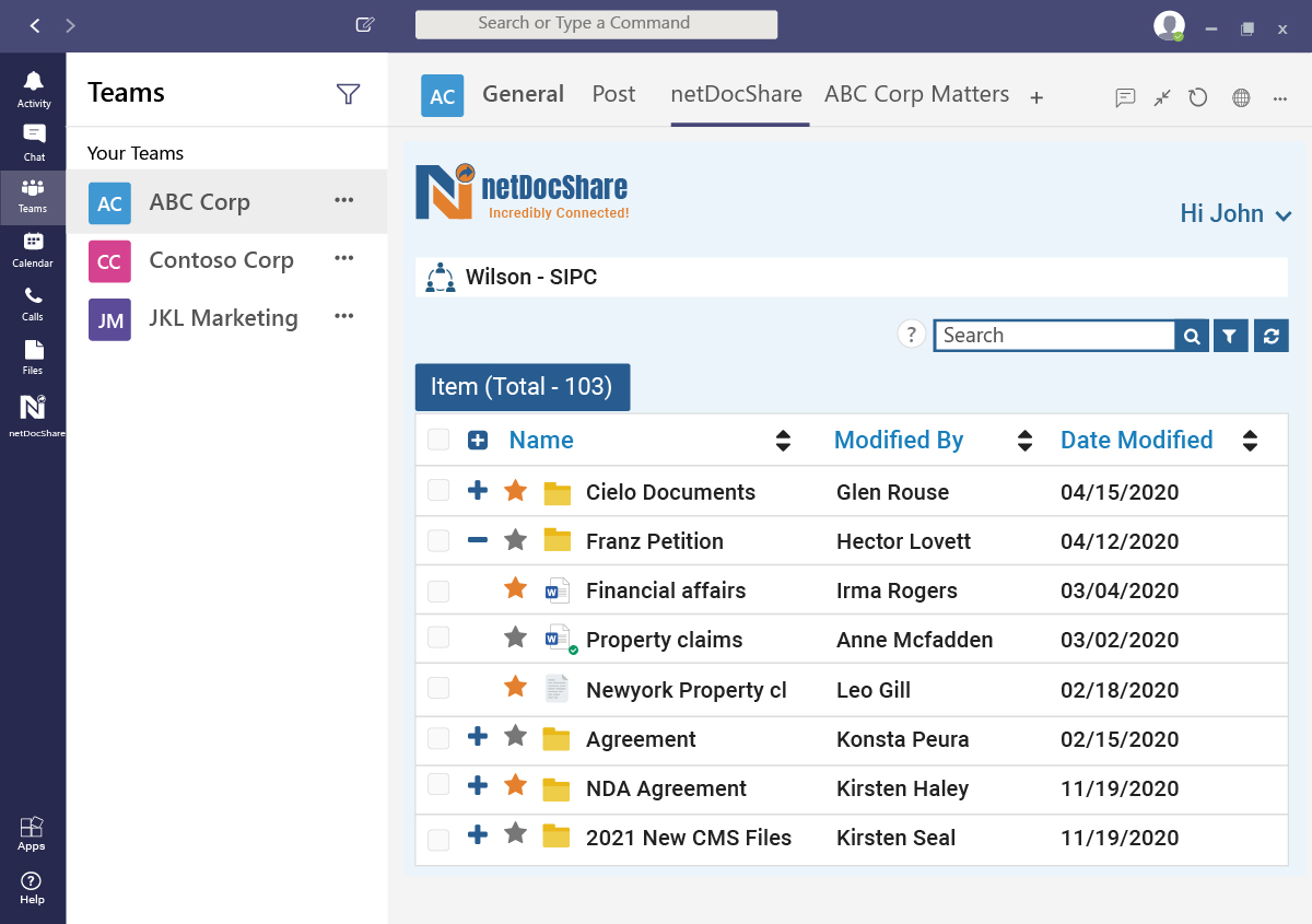 netDocShare-teams-collabspace