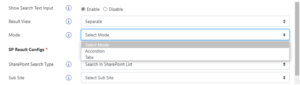 Hybrid-Result View