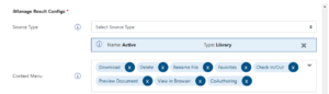 Hybrid Result Config