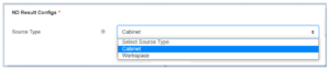 NetDocuments Results Configuration