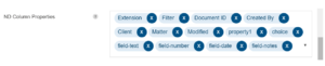 NetDocuments Results Configuration
