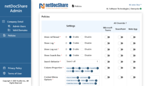netDocShare-Admin
