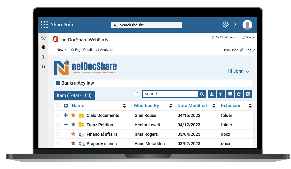 netDocShare-SharePoint-Mock netDocShare-SharePoint-Mock