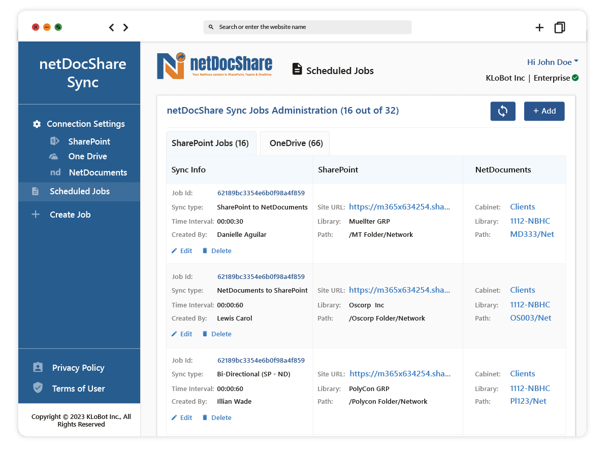 netDocShare-Sync netDocShare-Sync