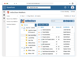 netDocShare-TreeView